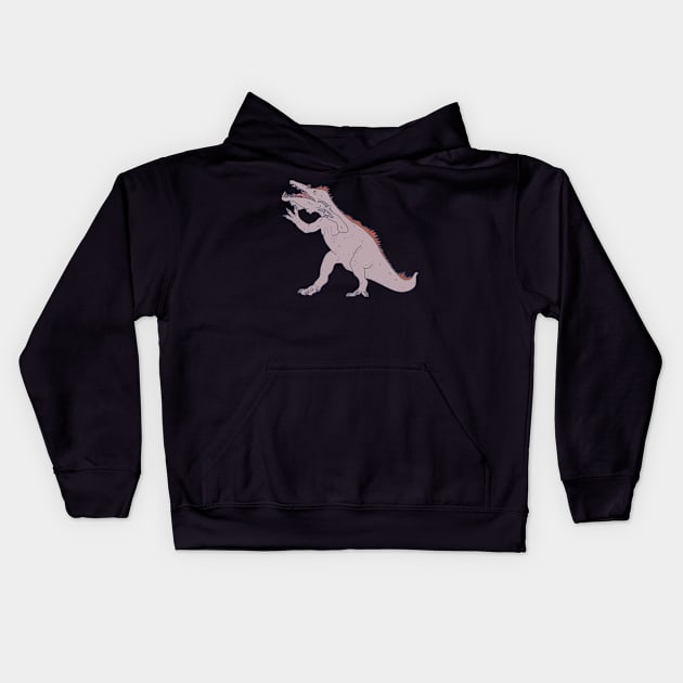 Baryonyx - Carnivore Dinosaur - Extinct Theropod Kids Hoodie by DeWinnes